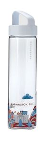 Starbucks You Are Here Collection Washington DC glass tumbler water bottle